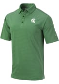 Michigan State Spartans Columbia Heather Sunday Polo Shirt - Green