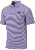 Columbia Mens Purple K-State Wildcats Club Invite Polo Shirt