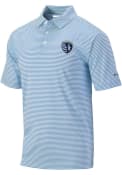 Sporting Kansas City Columbia Club Invite Polo Shirt - Light Blue