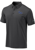 Pitt Panthers Columbia Drive Polo Shirt - Charcoal