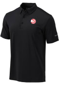 Atlanta Hawks Columbia Omni-Wick Drive Polo Shirt - Black