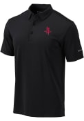 Houston Rockets Columbia Omni-Wick Drive Polo Shirt - Black