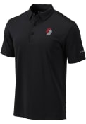 Portland Trail Blazers Columbia Omni-Wick Drive Polo Shirt - Black