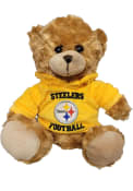 Pittsburgh Steelers Plush Yellow Hoodie Bear Plush