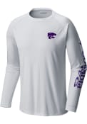 K-State Wildcats Columbia Terminal Tackle T Shirt - Purple