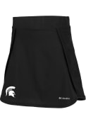 Michigan State Spartans Womens Columbia Up Next Skort Shorts - Black
