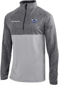 Charlotte Hornets Columbia Omni-Wick Rockin It 1/4 Zip Pullover - Grey
