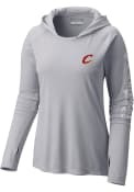 Cleveland Cavaliers Womens Columbia Tidal Tee Hooded Sweatshirt - Grey
