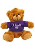 Brown K-State Wildcats 6 Inch Jersey Bear Plush