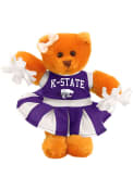 Purple K-State Wildcats 8 Inch Cheer Bear Plush