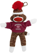 Missouri State Bears 4 Inch Sock Monkey Keychain