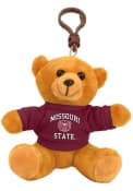 Missouri State Bears 4 Inch Bear Keychain