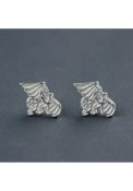 Missouri Western Griffons Womens Silver Post Earrings - Silver