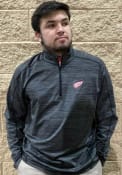 Detroit Red Wings Levelwear Armour 1/4 Zip Pullover - Charcoal
