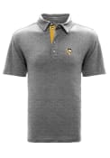 Pittsburgh Penguins Levelwear Reign Polo Shirt - Grey