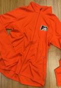 Philadelphia Flyers Womens Levelwear Progression Aztext Script Full Zip Jacket - Orange