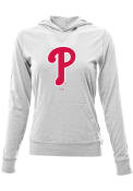 Philadelphia Phillies Womens Levelwear Recovery Hooded Sweatshirt - White