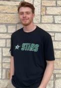 Dallas Stars Levelwear Richmond Italics T Shirt - Black