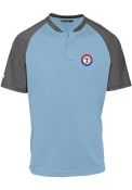 Texas Rangers Levelwear TRACKER Polo Shirt - Light Blue