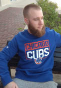 Chicago Cubs Levelwear Zane Team Shield Sweatshirt - Blue