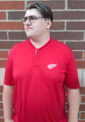Detroit Red Wings Levelwear Spark Overlap Polo Shirt - Red