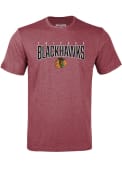 Chicago Blackhawks Levelwear Trigger Veteran T Shirt - Red