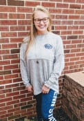 Penn State Nittany Lions Womens Cozy Fleece Grey LS Tee