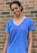 Dayton Flyers Womens College T-Shirt - Blue