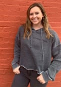 Missouri Tigers Womens Campus Hooded Sweatshirt - Charcoal