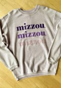 Missouri Tigers Womens Corded Crew Sweatshirt - Purple