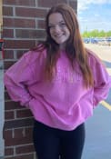 Detroit Womens Corded Crew Sweatshirt - Pink