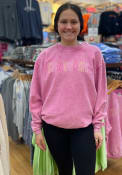 Kentucky Womens Corded Crew Sweatshirt - Pink
