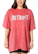 Detroit Cardinal Mineral Wash Band Short Sleeve T-Shirt