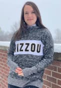 Missouri Tigers Womens Cozy 1/4 Zip Pullover - Black