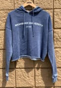 Washburn Ichabods Womens Campus Hooded Sweatshirt - Navy Blue