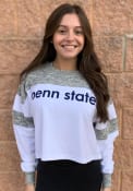 Penn State Nittany Lions Womens Cozy Colorblock T-Shirt - White
