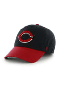 Cincinnati Reds 47 `47 Franchise Fitted Hat - Black