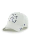 47 Kansas City Royals Womens White Sparkle Adjustable Hat