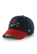 St Louis Cardinals 47 Navy Blue `47 Franchise Fitted Hat