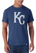 47 Kansas City Royals Blue Cap Logo Knockout Fashion Tee