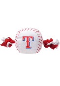 Texas Rangers Nylon Baseball Rope Pet Toy