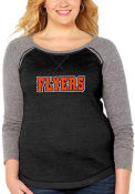 Philadelphia Flyers Womens Official Jersey Black Plus Size T-Shirt