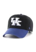 Kentucky Wildcats 47 Clean Up Adjustable Hat - Black