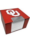Oklahoma Sooners Leather Case Sticky Notes