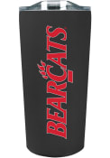 Black Cincinnati Bearcats Team Logo 18oz Soft Touch Stainless Steel Tumbler