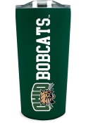 Ohio Bobcats 18 oz Soft Touch Stainless Steel Tumbler - Green