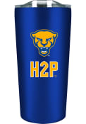 Pitt Panthers 18oz Soft Touch Stainless Steel Tumbler - Blue