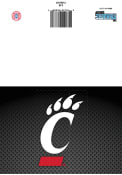 Cincinnati Bearcats Black Cincy Blank card Card