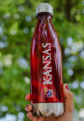 Kansas Jayhawks Team Logo Water Bottle