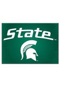 Michigan State Spartans Spartan Logo Blank Card